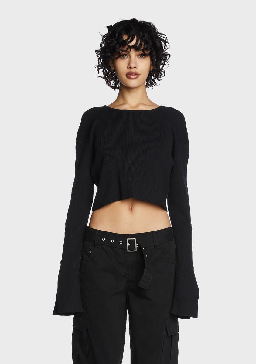 Fibre Knit Top sold by Dolls Kill