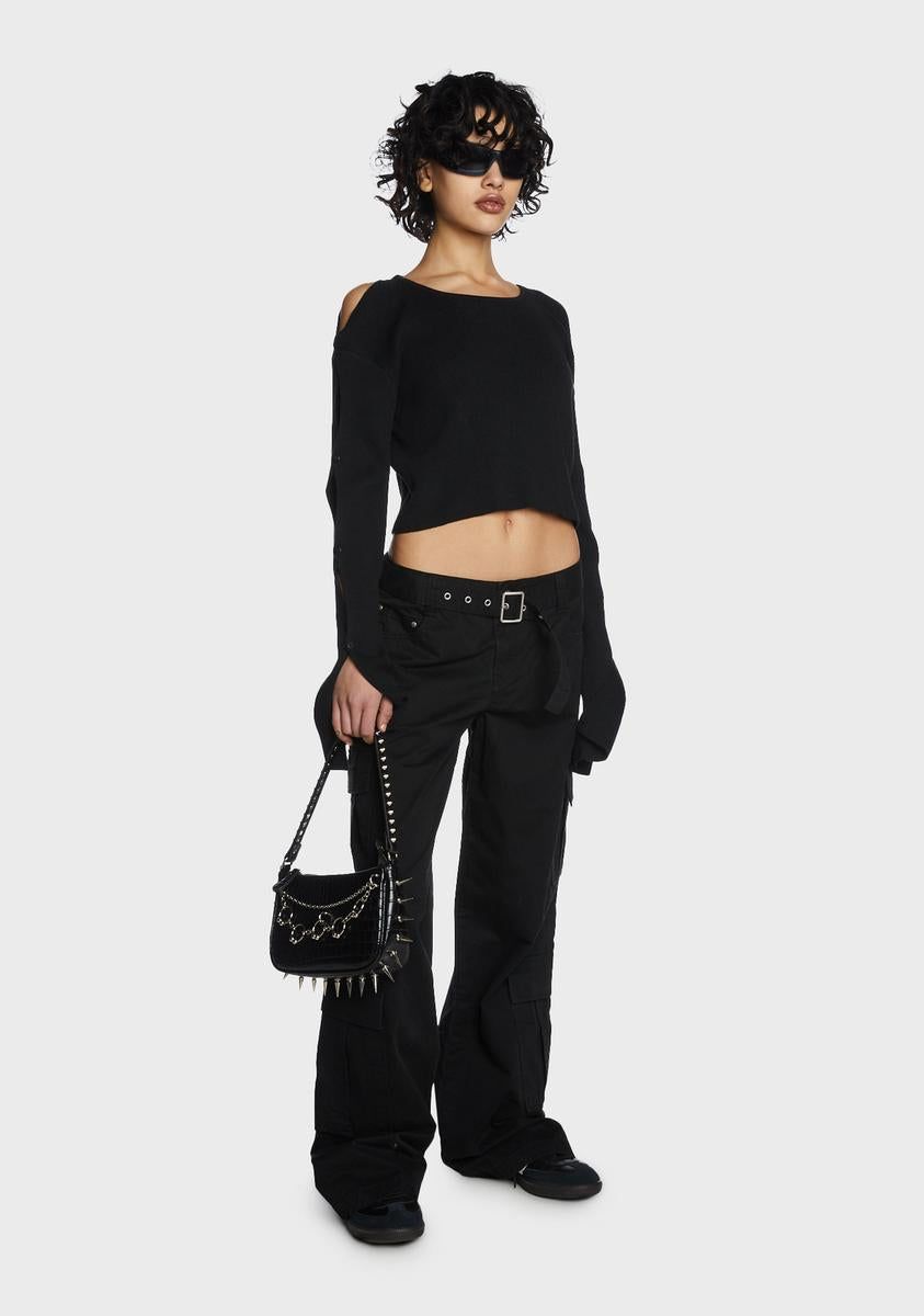 Fibre Knit Top sold by Dolls Kill product image thumbnail 4