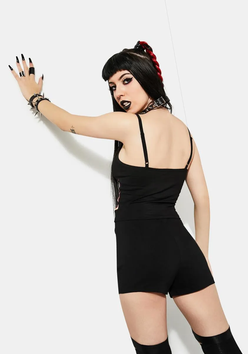 Sell My Soul Crop Tank Top sold by Dolls Kill product image thumbnail 4