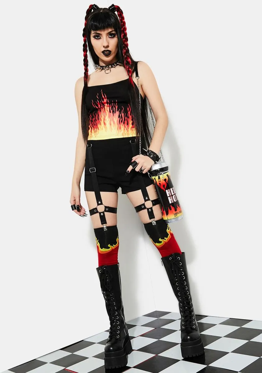 Sell My Soul Crop Tank Top sold by Dolls Kill product image thumbnail 3