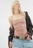 Strawberry Roan Back On Track Cami sold by Dolls Kill