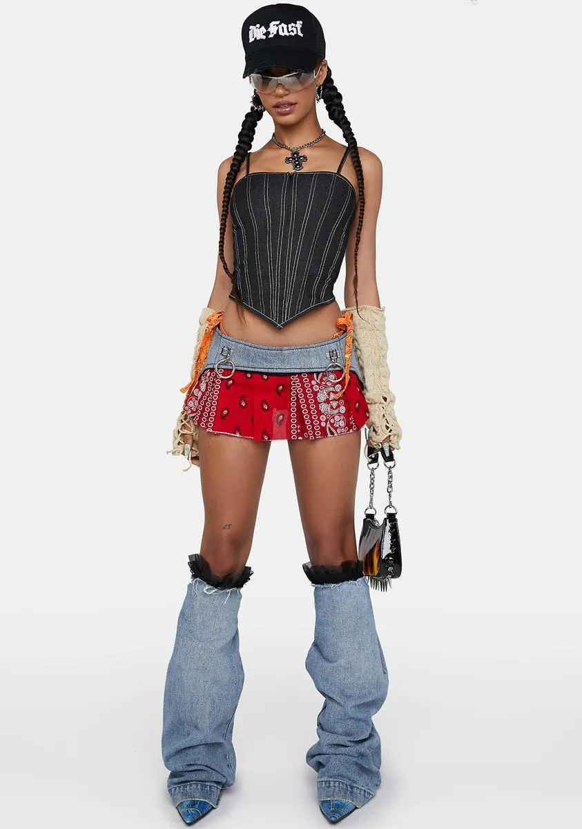 Ready And Willing Corset Top sold by Dolls Kill product image thumbnail 3