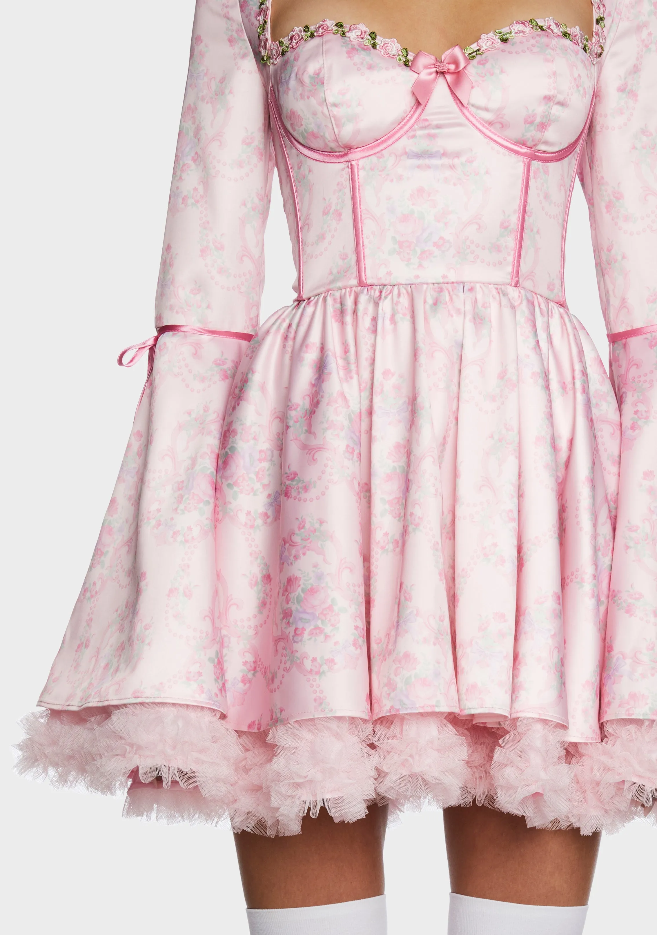 Scandal Sheet Mini Dress - Pink sold by Dolls Kill product image thumbnail 2