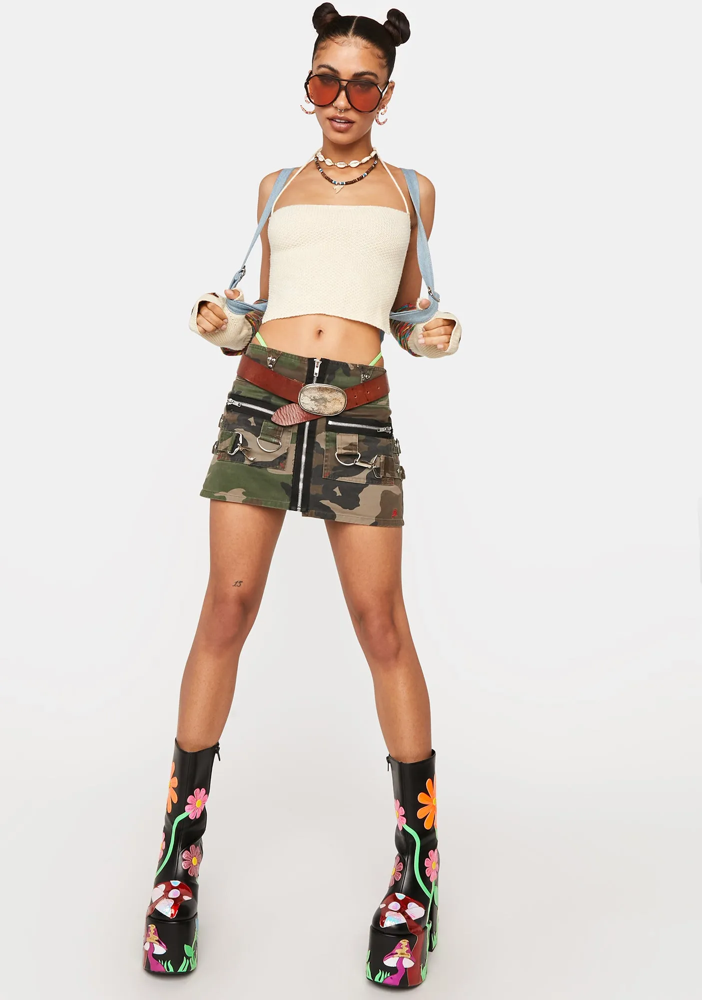 Sunseeker Halter Top sold by Dolls Kill product image thumbnail 2