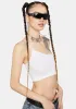Chill On My Terms Crop Top sold by Dolls Kill