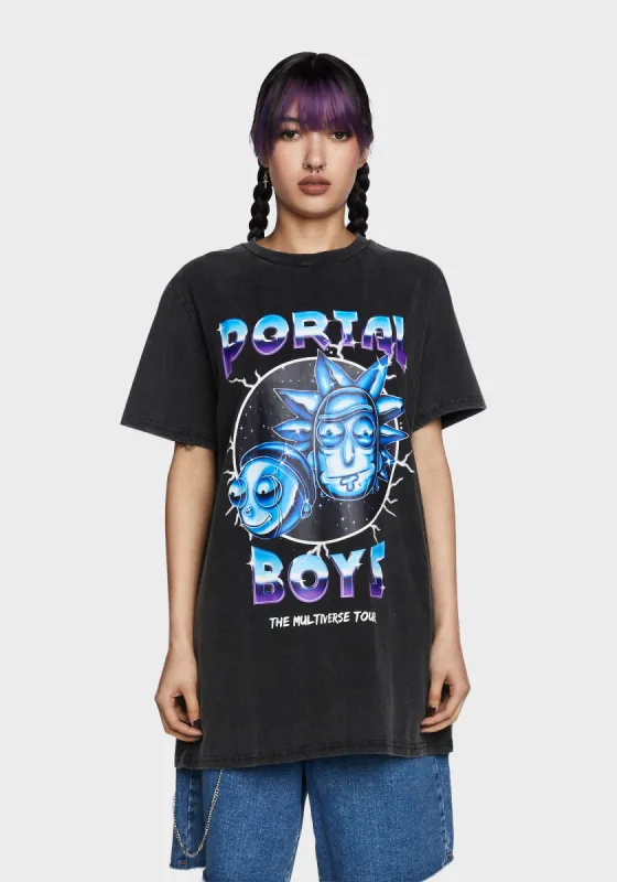Portal Boys Oversized Tee sold by Dolls Kill