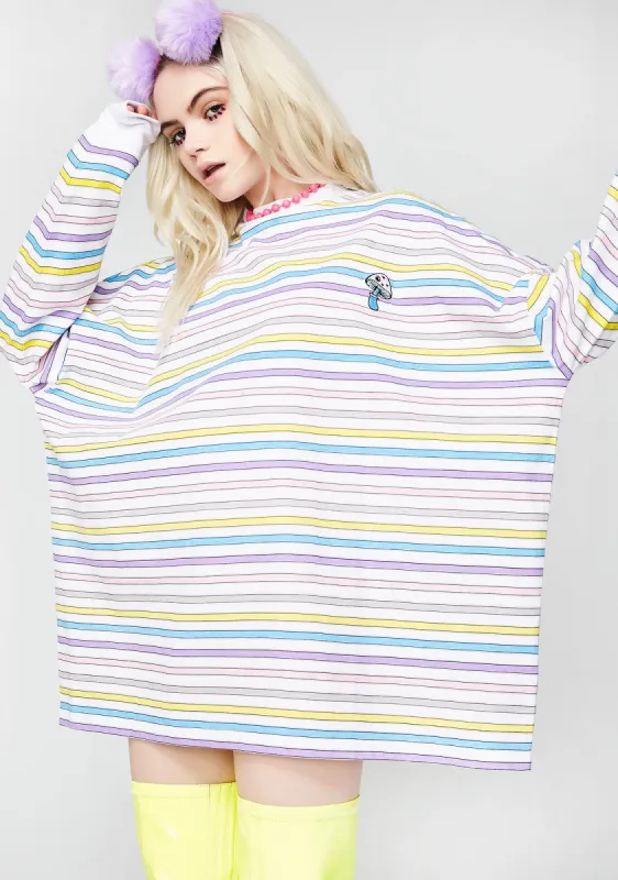 Fun Guy Long Sleeve Tee sold by Dolls Kill