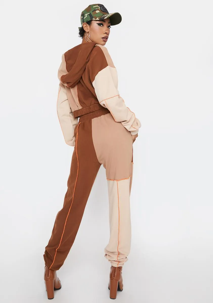 Courtside Jam Terry Joggers Set sold by Dolls Kill product image thumbnail 4