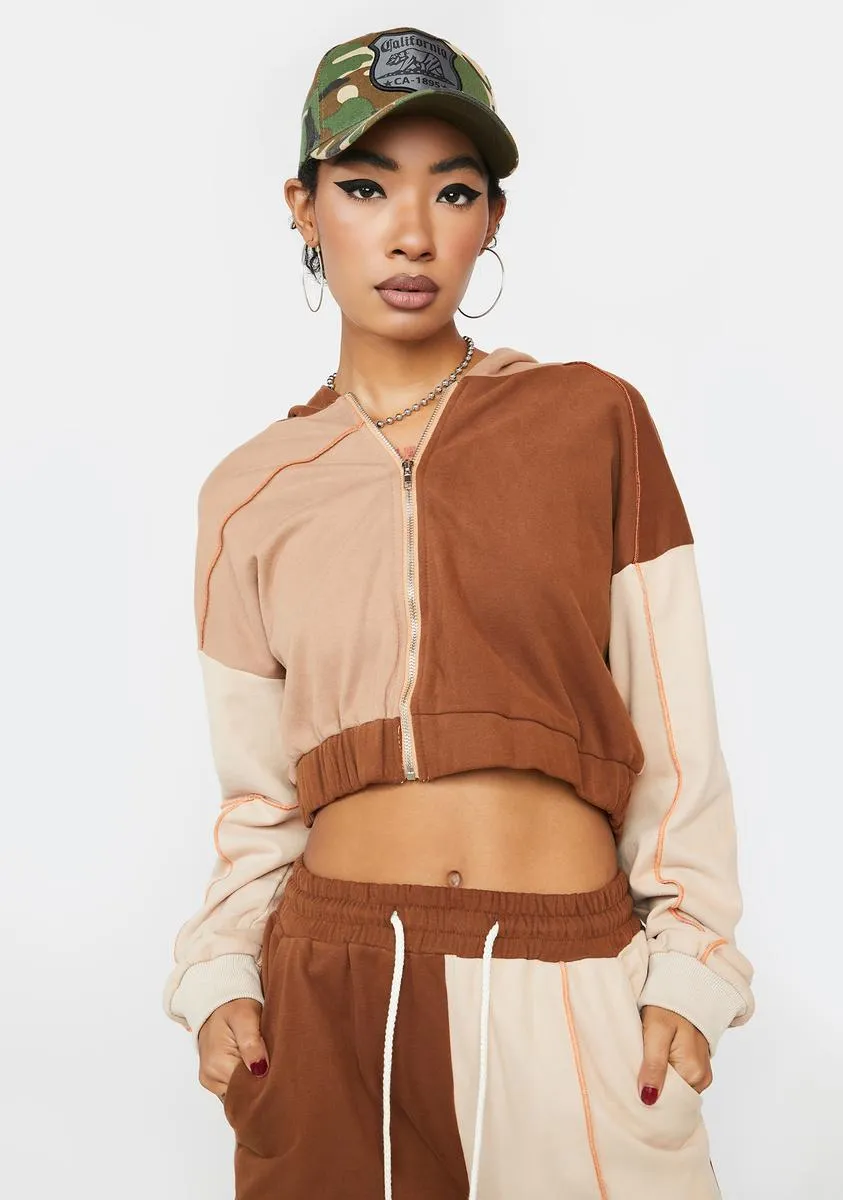 Courtside Jam Terry Joggers Set sold by Dolls Kill