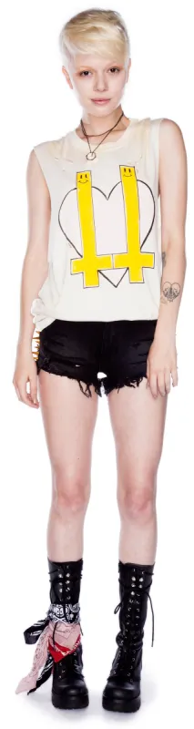 Inverted Heart Tank sold by Dolls Kill