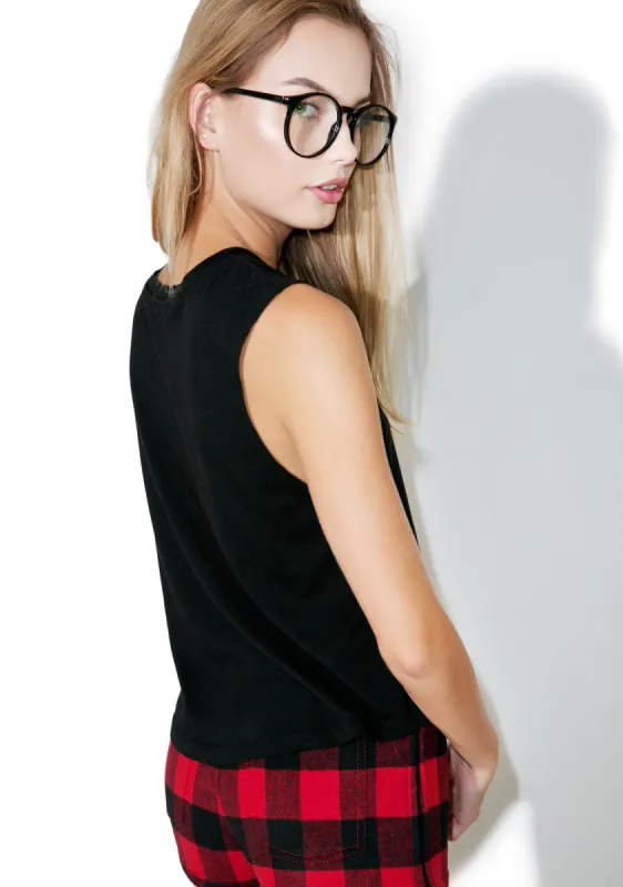 Lucy Nope Muscle Tee sold by Dolls Kill