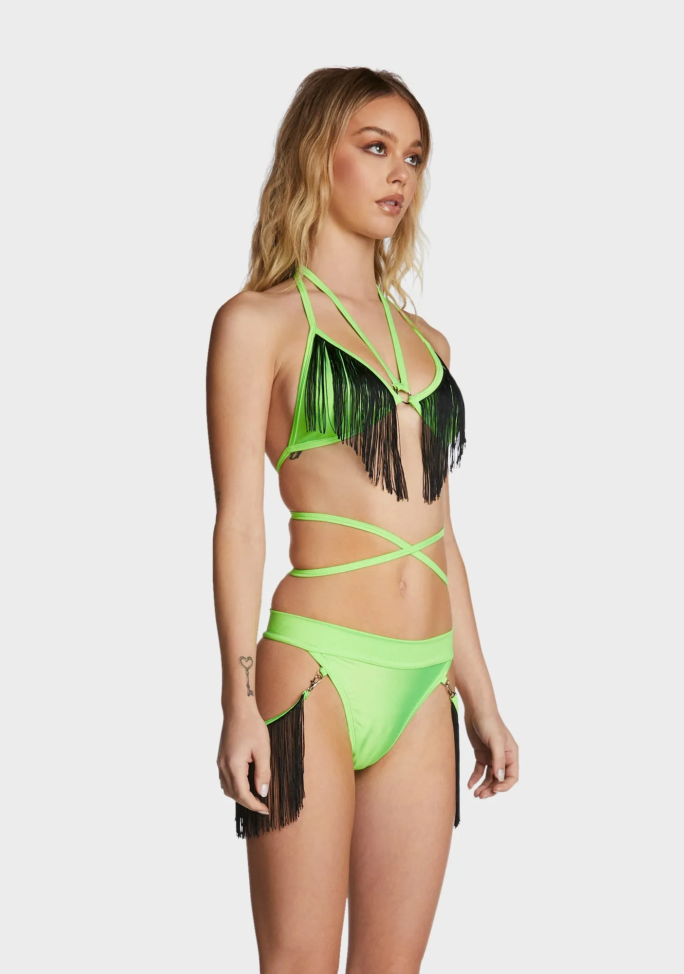 Sunrise Fringe Top sold by Dolls Kill product image thumbnail 4