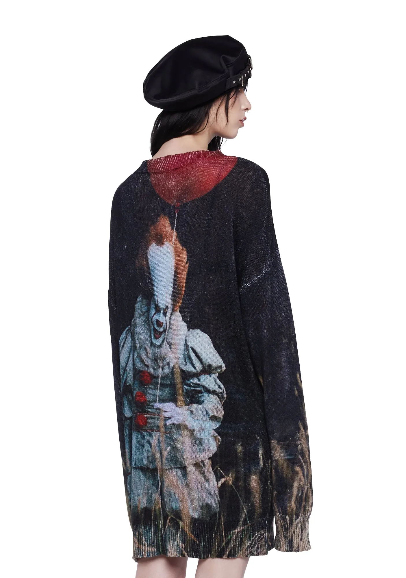 Worst Nightmare Knit Sweater sold by Dolls Kill product image thumbnail 4