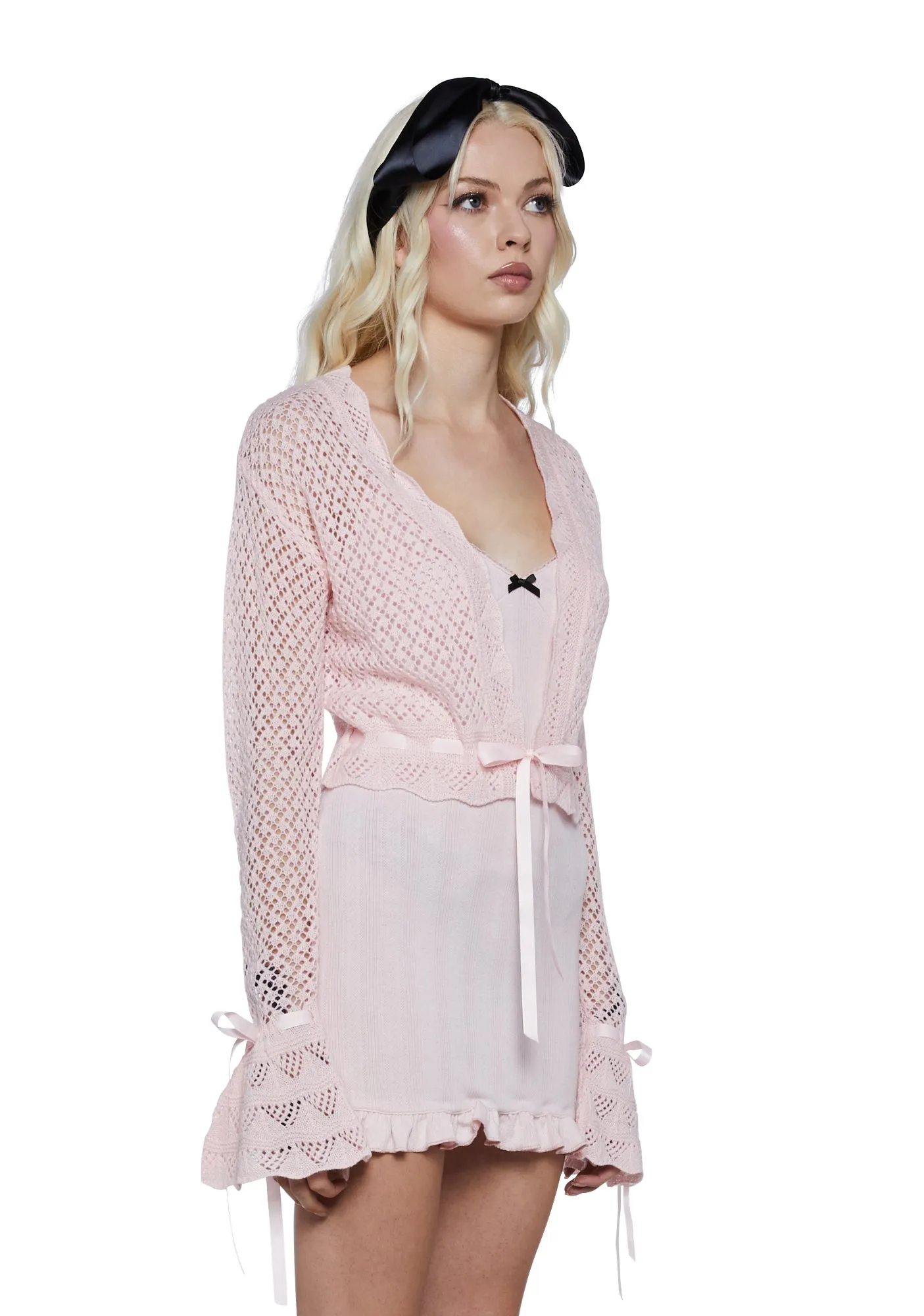 Lovely Day Sheer Cardigan sold by Dolls Kill product image thumbnail 3