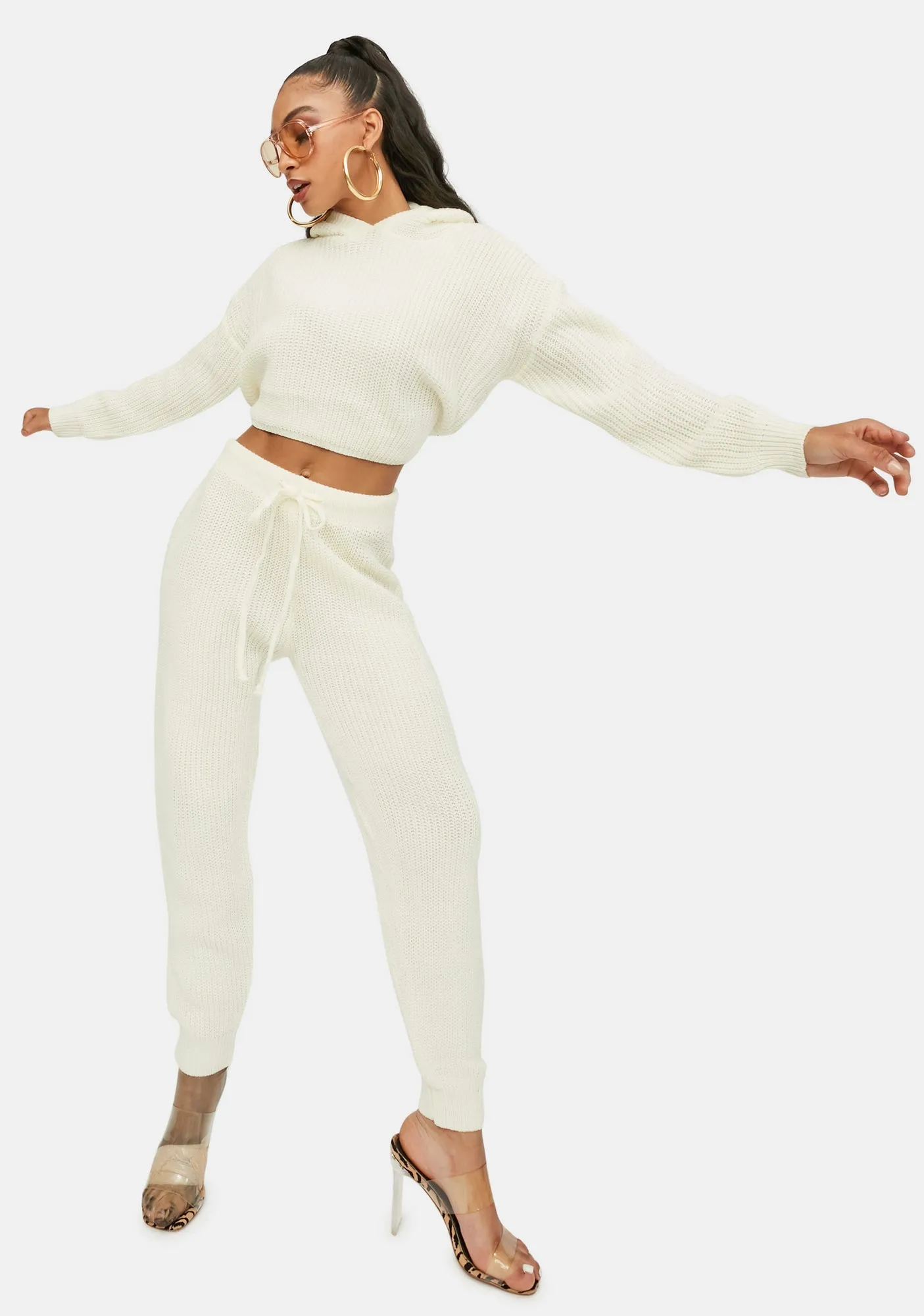 Take Me Home Knit Lounge Set sold by Dolls Kill product image thumbnail 2