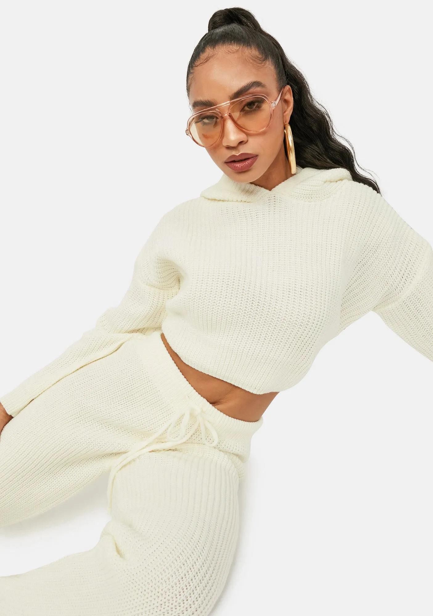 Take Me Home Knit Lounge Set sold by Dolls Kill product image thumbnail 3