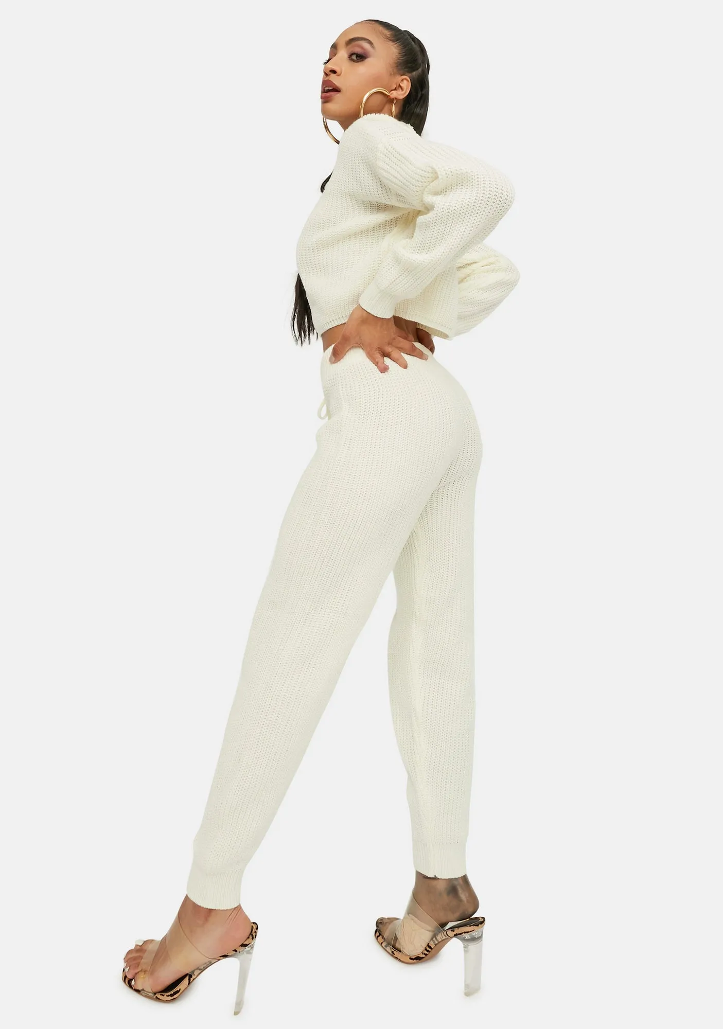 Take Me Home Knit Lounge Set sold by Dolls Kill product image thumbnail 4