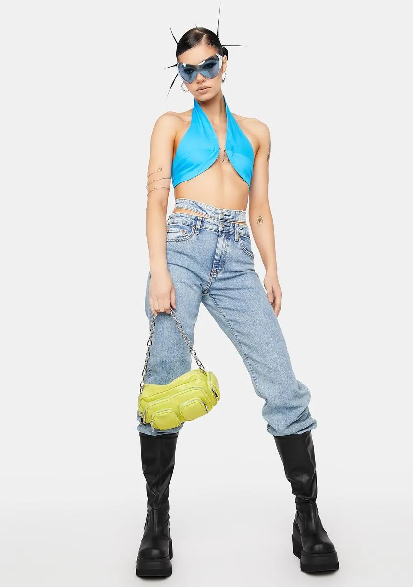 Ocean Forbidden Love Crop Top sold by Dolls Kill product image thumbnail 3