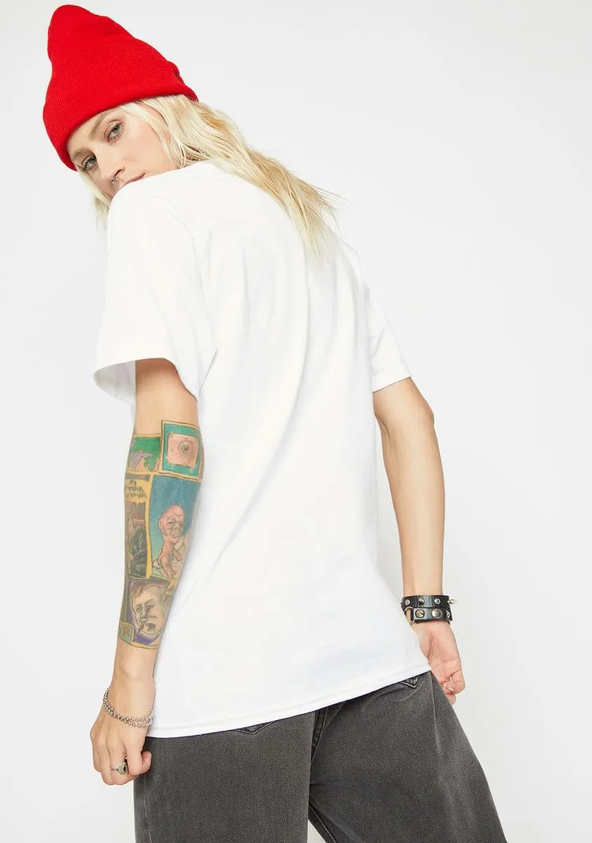 Safe And Sane Graphic Tee sold by Dolls Kill product image thumbnail 4