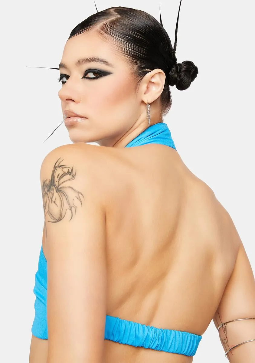 Ocean Forbidden Love Crop Top sold by Dolls Kill product image thumbnail 4