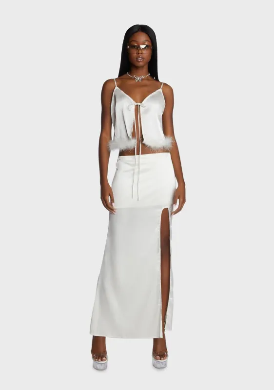 Pure Awestruck Babe Skirt Set sold by Dolls Kill