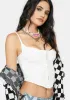 Keelee Denim Corset Top sold by Dolls Kill