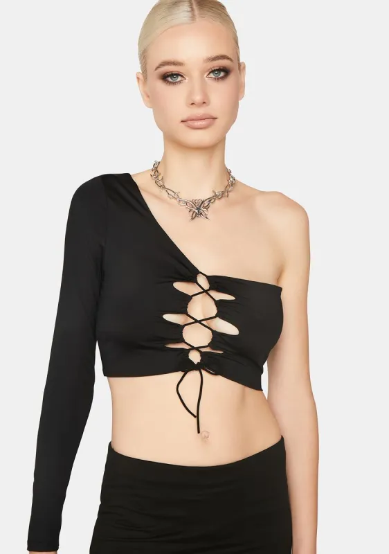 Miss Me Yet Crop Top sold by Dolls Kill