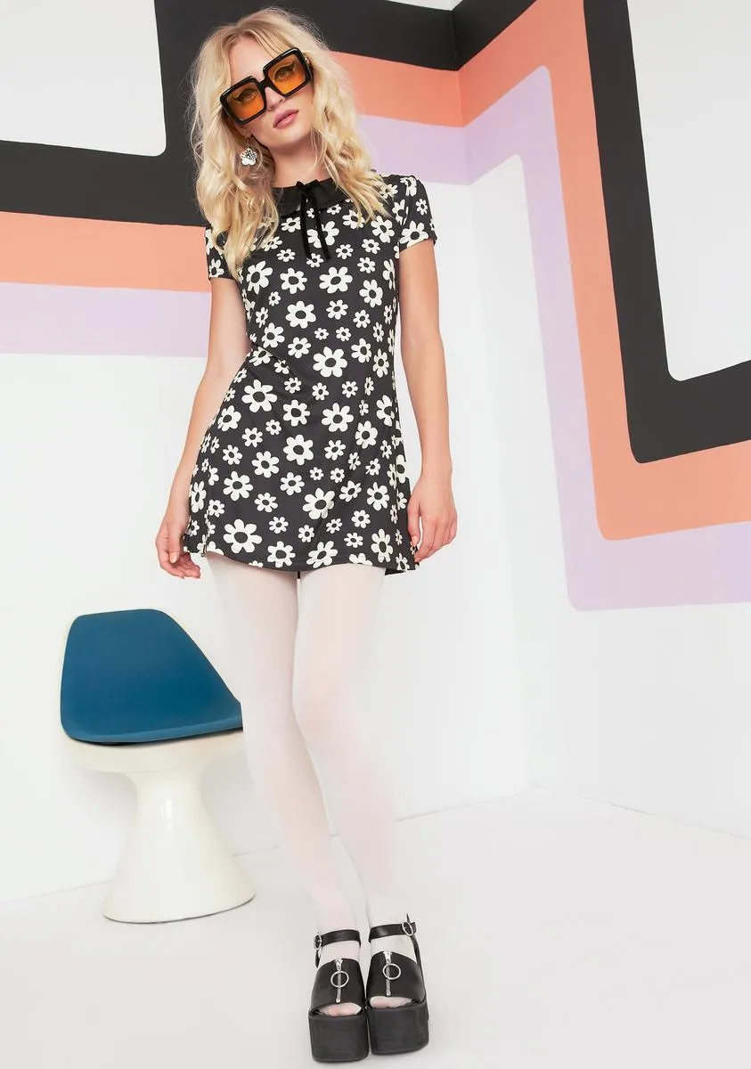 Boo Everybody's Talkin' Mini Dress sold by Dolls Kill product image thumbnail 3