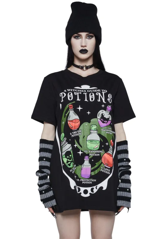 Sacred Craft Oversized Tee sold by Dolls Kill