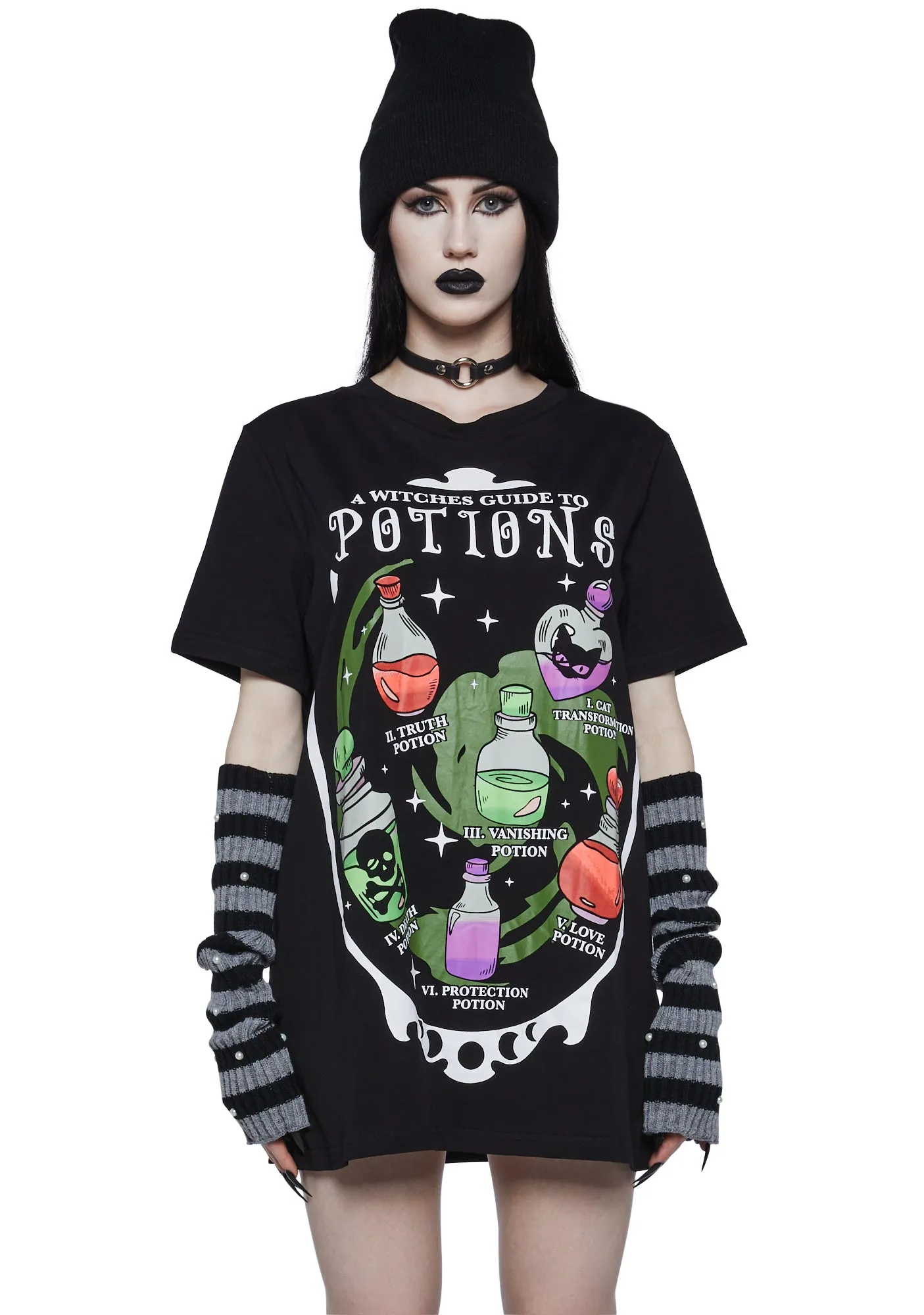 Sacred Craft Oversized Tee sold by Dolls Kill