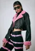 Sweetly Mistaken Crop Moto Jacket sold by Dolls Kill