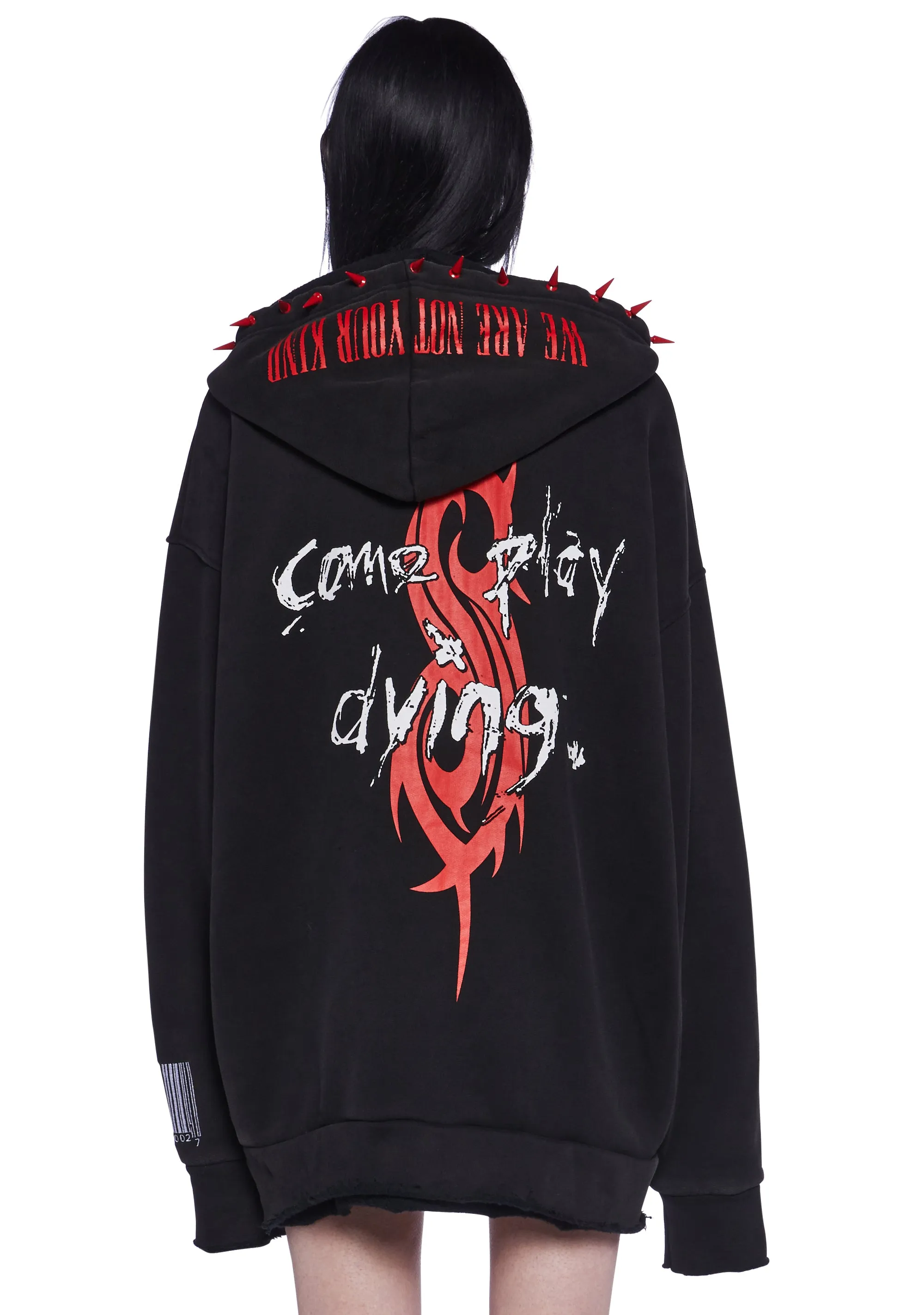 Come Play Dying Graphic Hoodie sold by Dolls Kill product image thumbnail 4