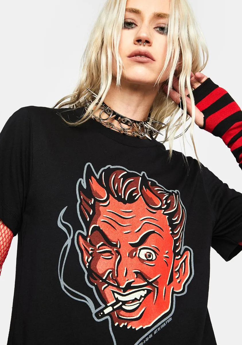Handsome Devil Graphic Tee sold by Dolls Kill product image thumbnail 2