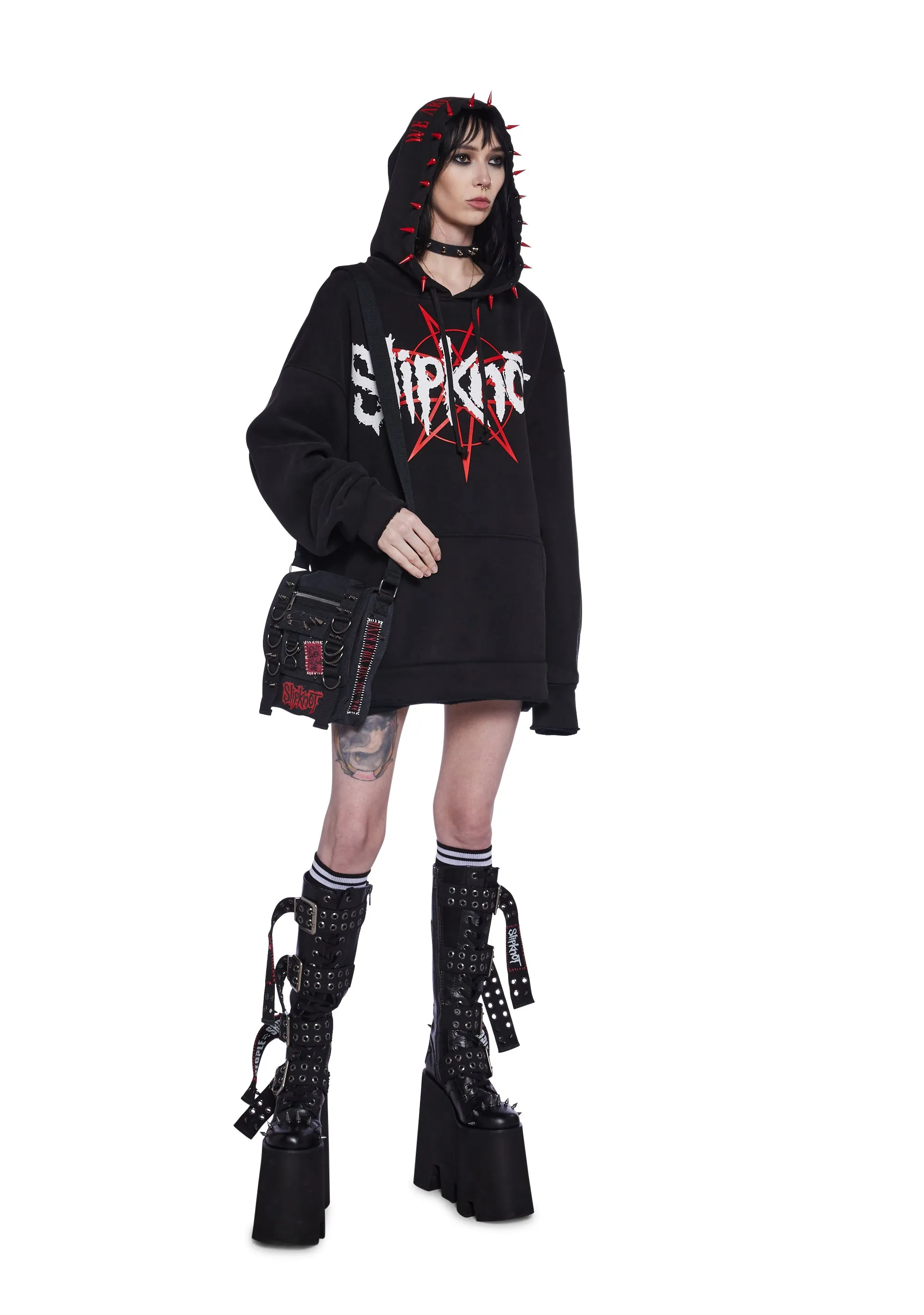 Come Play Dying Graphic Hoodie sold by Dolls Kill product image thumbnail 2
