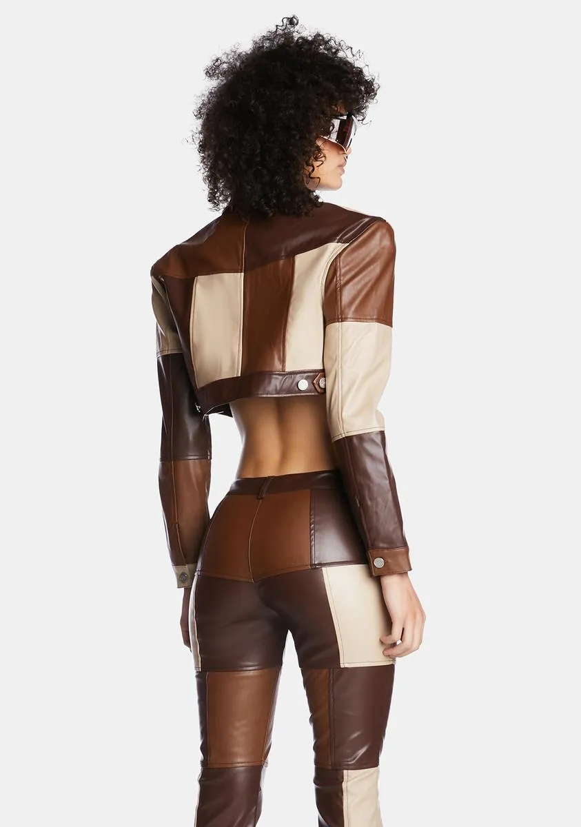 Not The Same Patchwork Jacket sold by Dolls Kill product image thumbnail 4