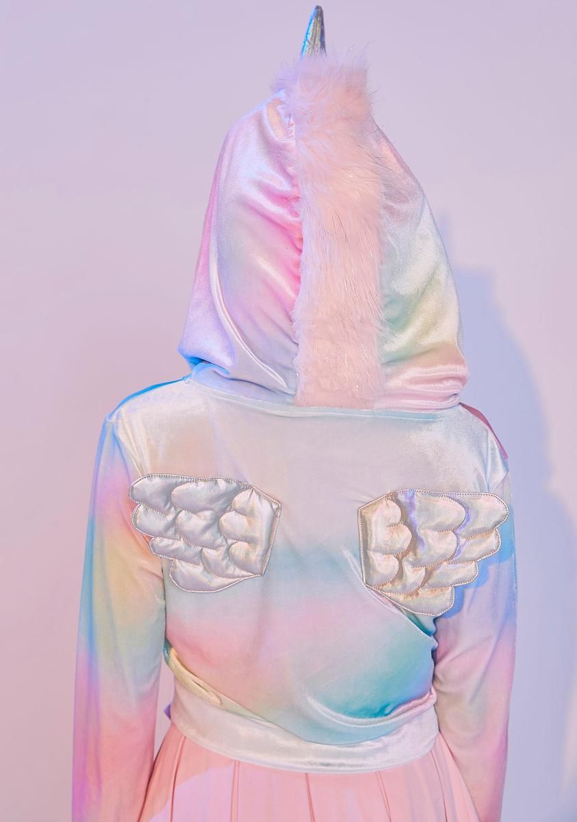 Spread Your Wings Unicorn Hoodie sold by Dolls Kill product image thumbnail 2