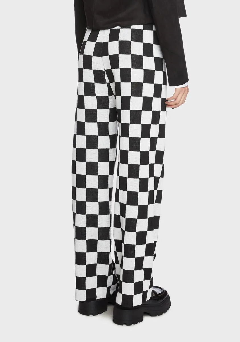 Down To The Wire Checkered Pants sold by Dolls Kill product image thumbnail 4