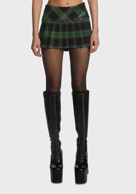 Lush Love Spiral Micro Mini Skirt sold by Dolls Kill