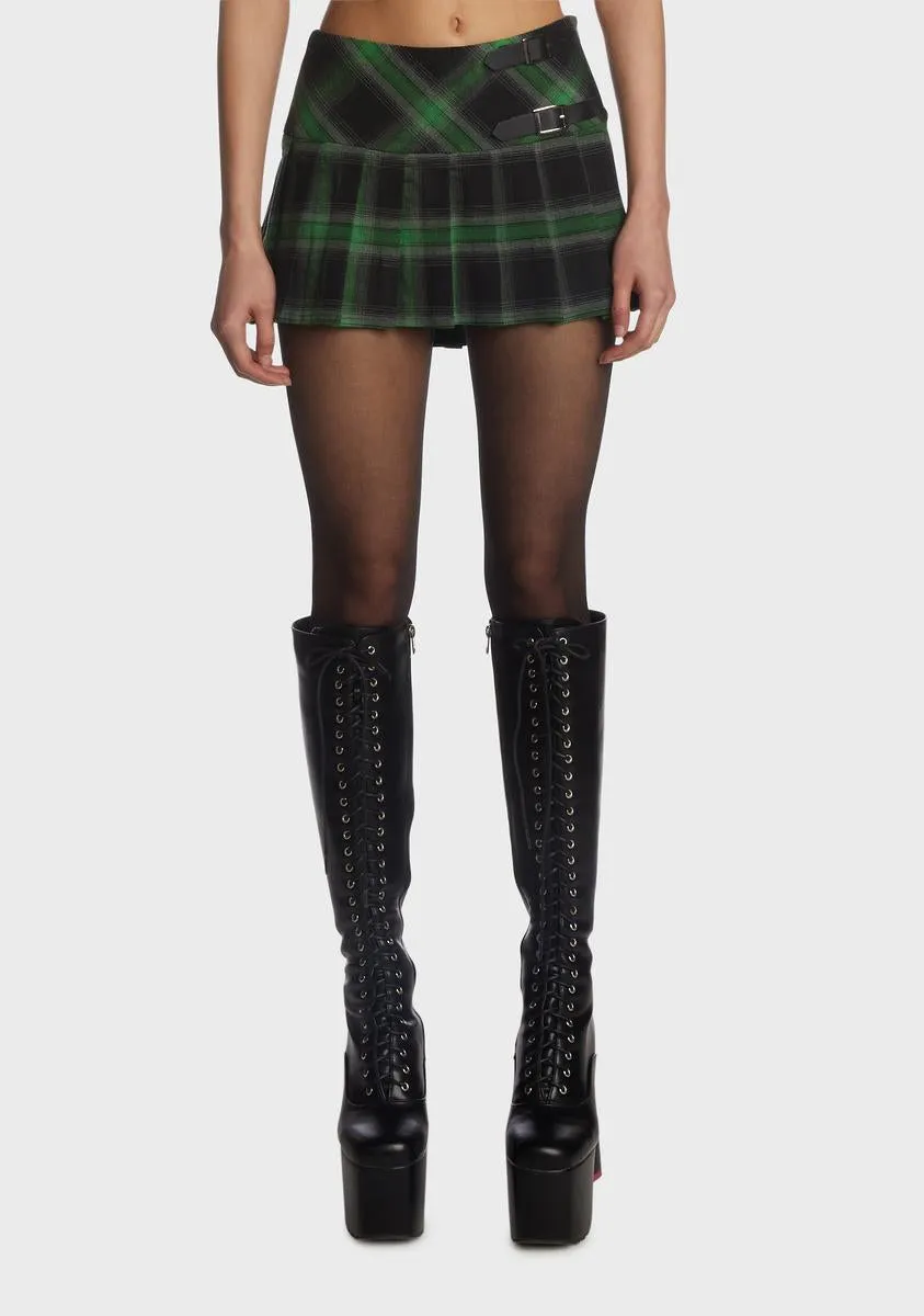 Lush Love Spiral Micro Mini Skirt sold by Dolls Kill