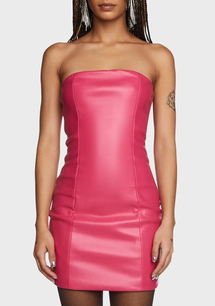 Candy Fully Loaded Vegan Leather Dress sold by Dolls Kill product image thumbnail 2