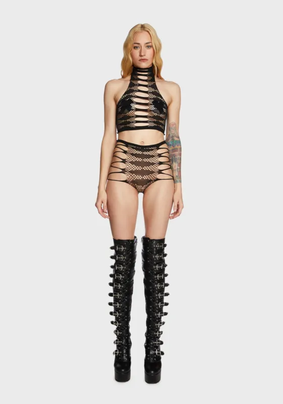 Go Hard Lingerie Set sold by Dolls Kill