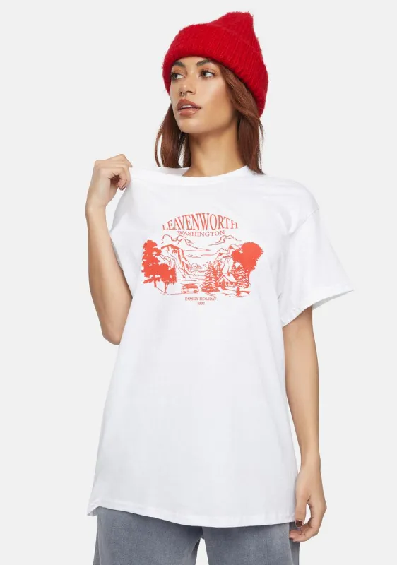 Leavenworth Washington Graphic Tee sold by Dolls Kill