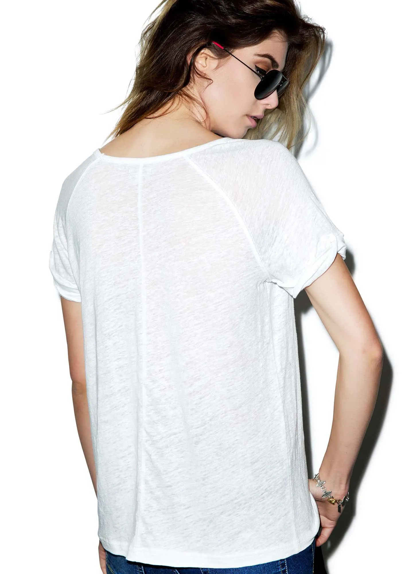 Lottie Crew Neck Tee sold by Dolls Kill product image thumbnail 5