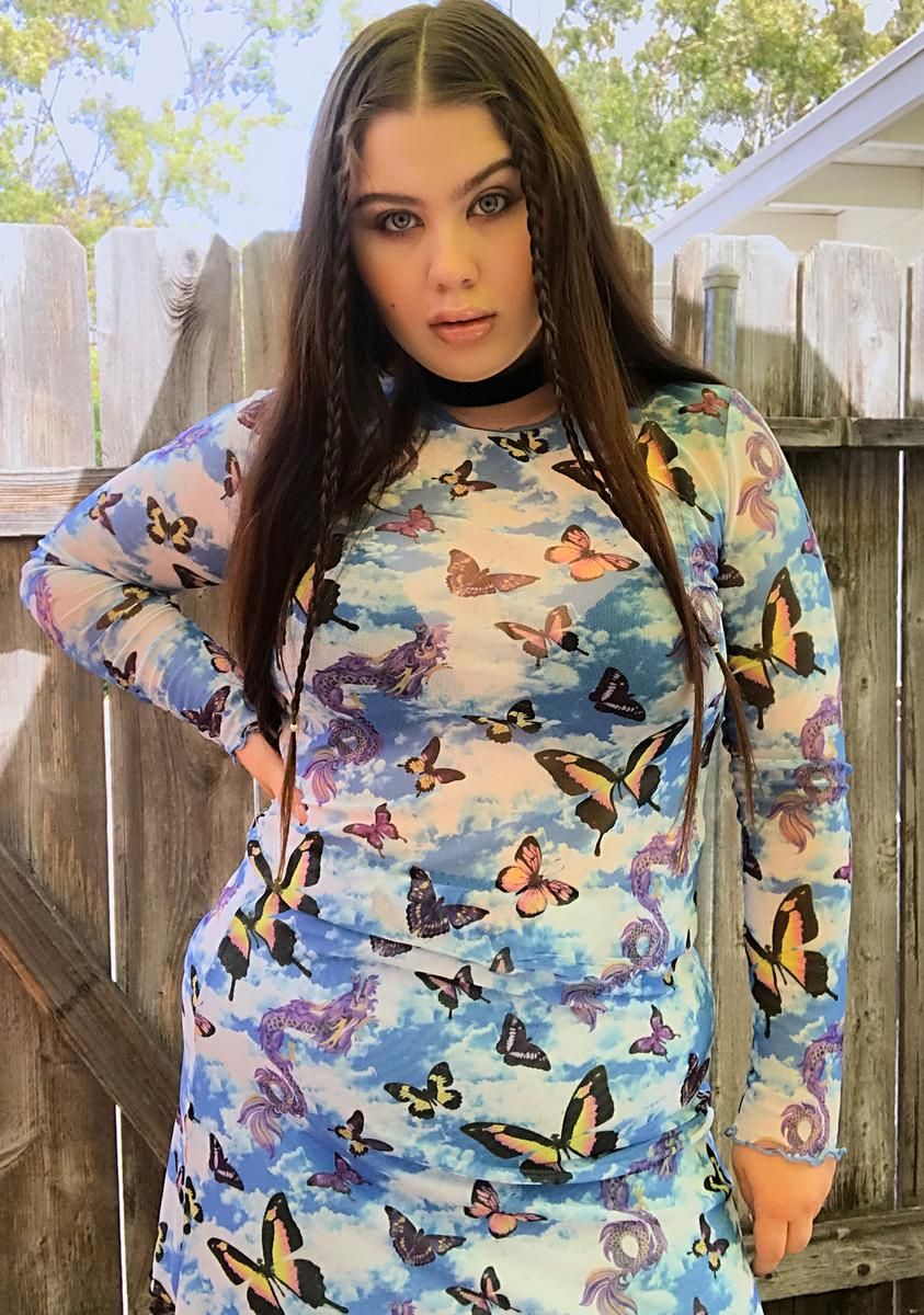 Ur Highway To Heaven Mesh Top sold by Dolls Kill product image thumbnail 2