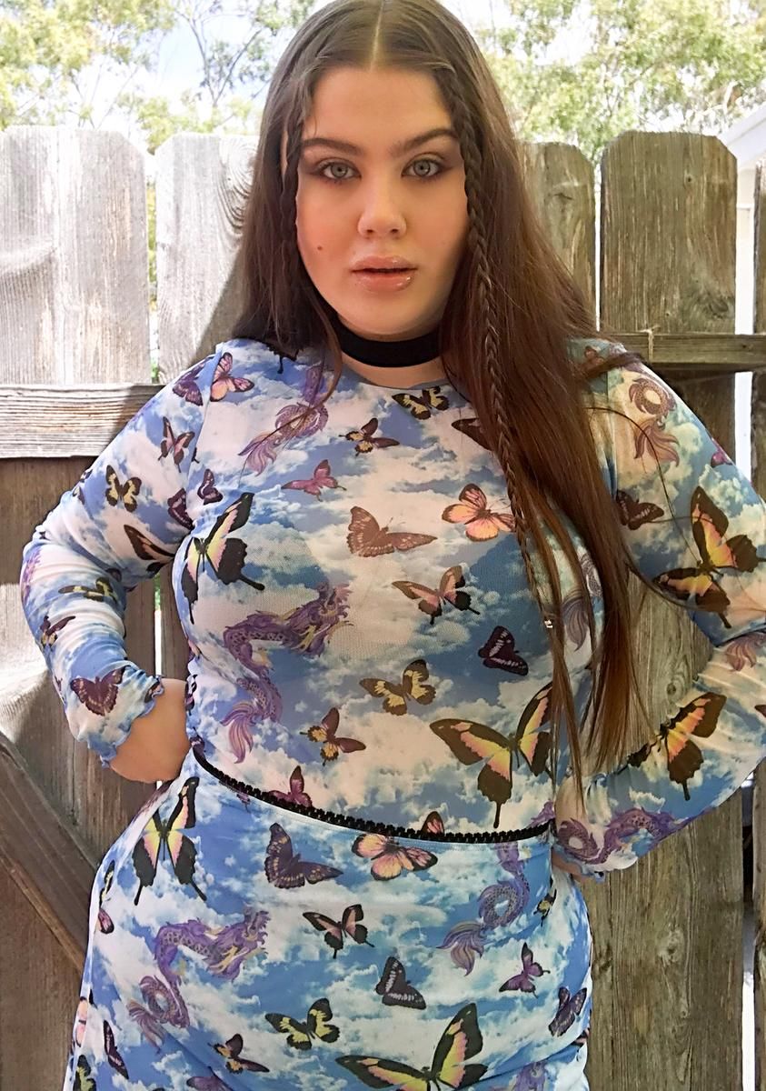 Ur Highway To Heaven Mesh Top sold by Dolls Kill product image thumbnail 3