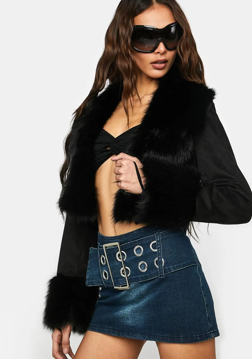 Gigi Faux Fur Jacket sold by Dolls Kill product image thumbnail 2