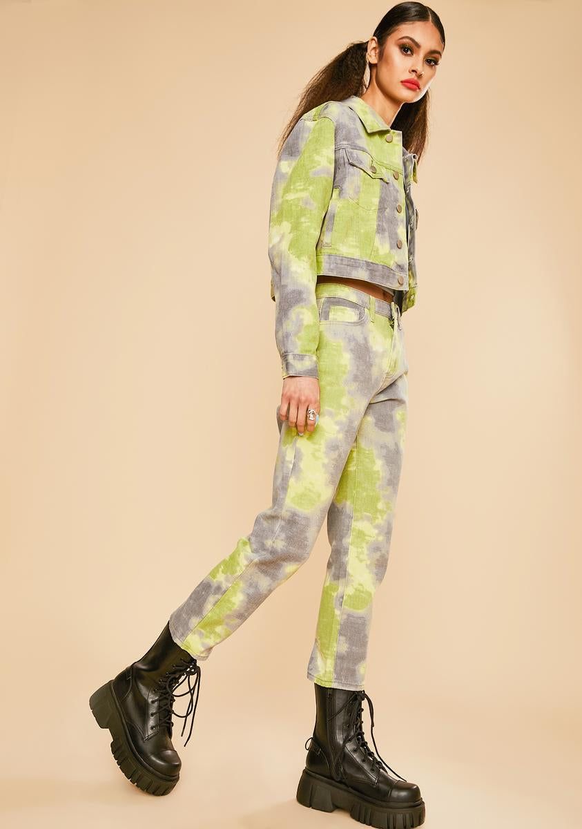 Eyes Of Envy Tie Dye Jeans sold by Dolls Kill product image thumbnail 3