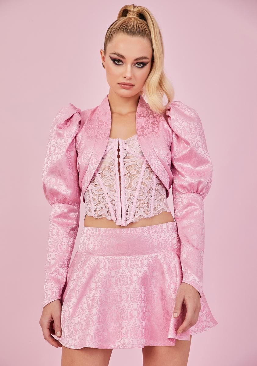 Princess Perfection Tapestry Shrug sold by Dolls Kill