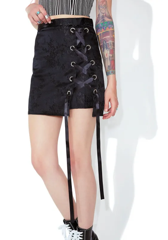 New Kind Of Kick Mini Skirt sold by Dolls Kill