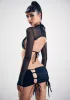 Video Vixen 4-Piece Lingerie Set sold by Dolls Kill